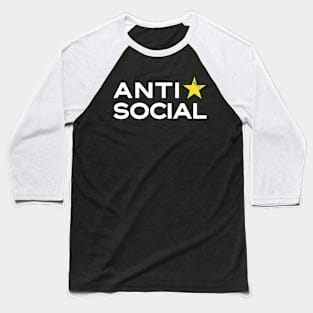 ANTI SOCIAL Baseball T-Shirt